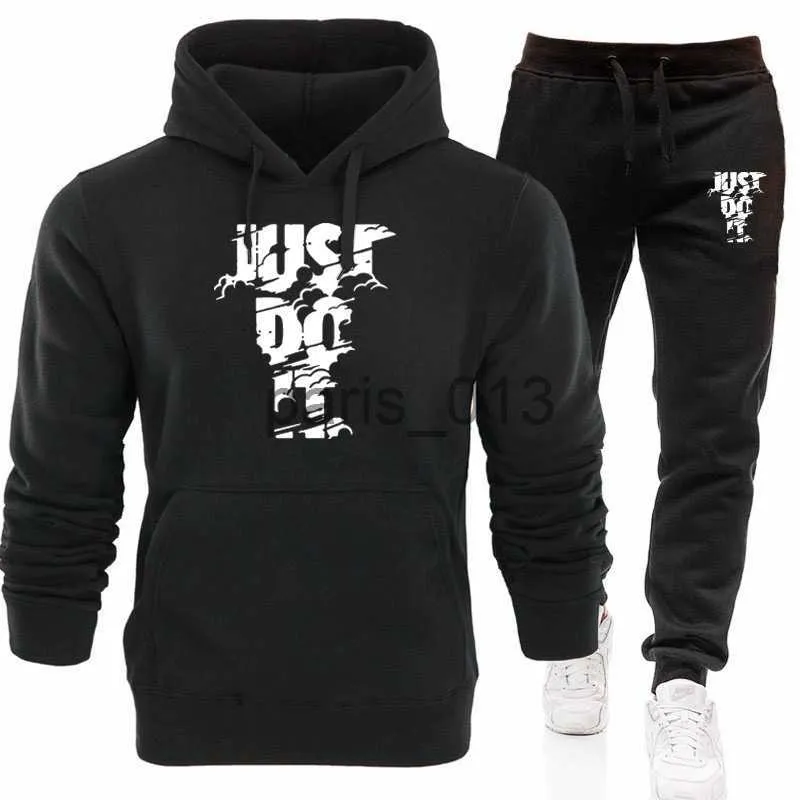 Herren-Trainingsanzüge, Herren-Trainingsanzug, Sportbekleidung, Anzüge, zweiteiliges Set, Jogginghose, Herbst, männlich, Hoodies, Sweatsuit, Sportanzüge, Ehemann, Winter, Jogginganzug x0926