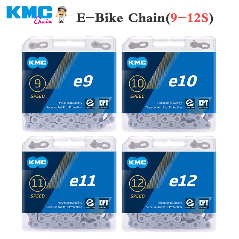 Grupki rowerowe EBIKE E8 E9 E10 E11 E12 Łańcuch 8 9 10 11 12 Prędkości 136 LINKS ANTIRURT ELEKTRYCZNY SPORT RICE EBIKE CHAINES Oryginalne 230925