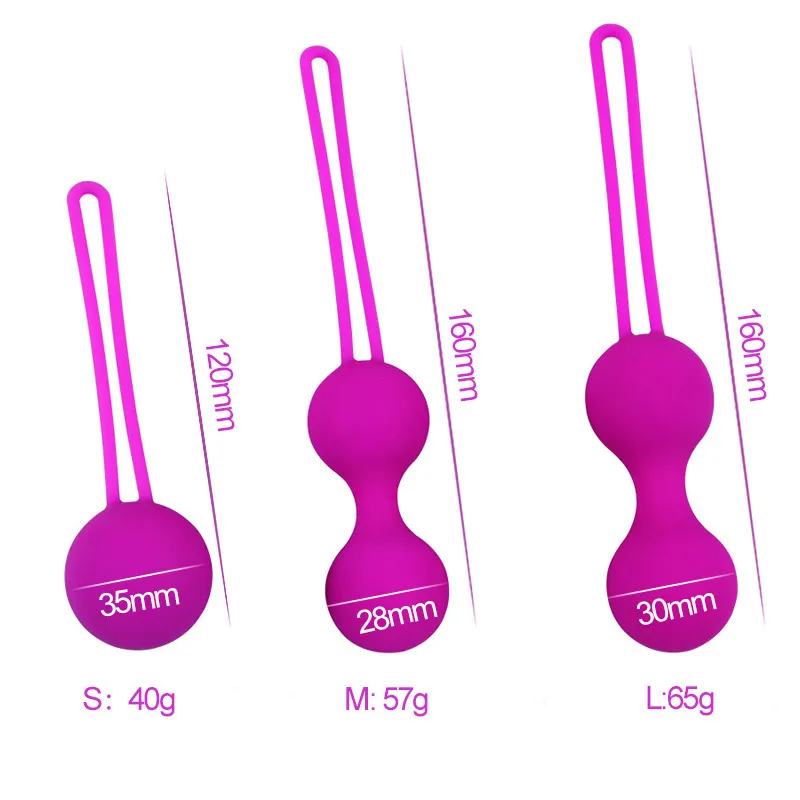 Vibrators Silicone Vaginal Balls Kegel Ball Smart Ben Wa Vagina Tighten Exercise Machine bolas chinas Geisha Sex Toys for Women 230925