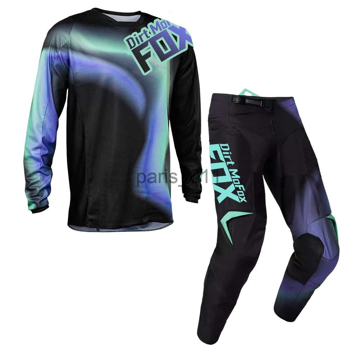 Autres vêtements 2023 Motocross MX BMX hors route et pantalon ensemble 180 Toxsyk Racing Suit Dirt Bike VTT DH UTV Combo Gear x0926