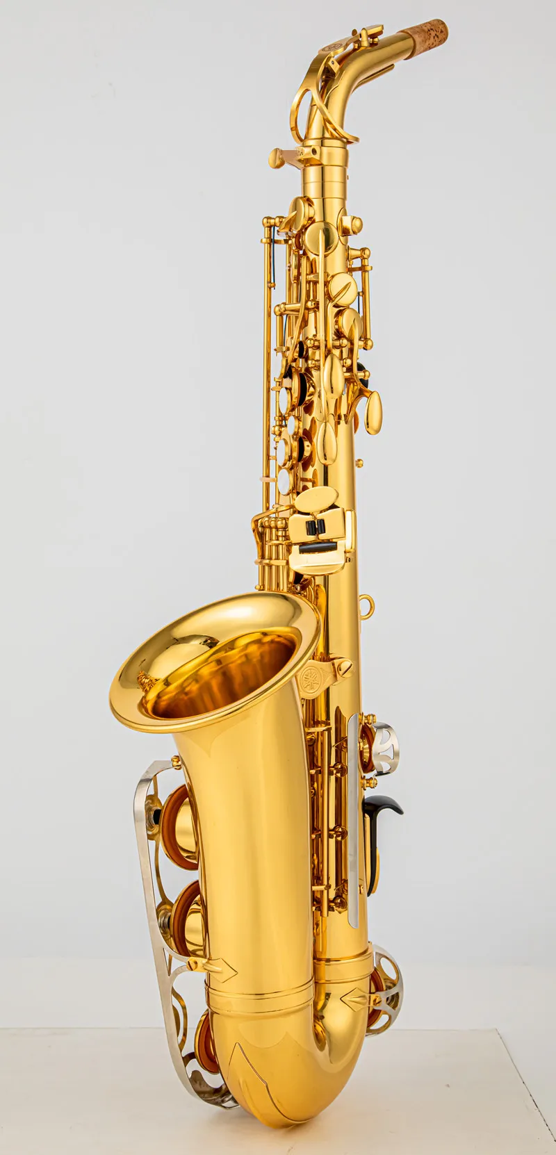 Saxofón Alto Drop E profesional hecho en Japón 200, saxofón Alto dorado con banda, boquilla, caña, Aglet, más paquete por correo