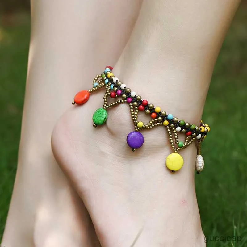 Unique handmade deals anklets