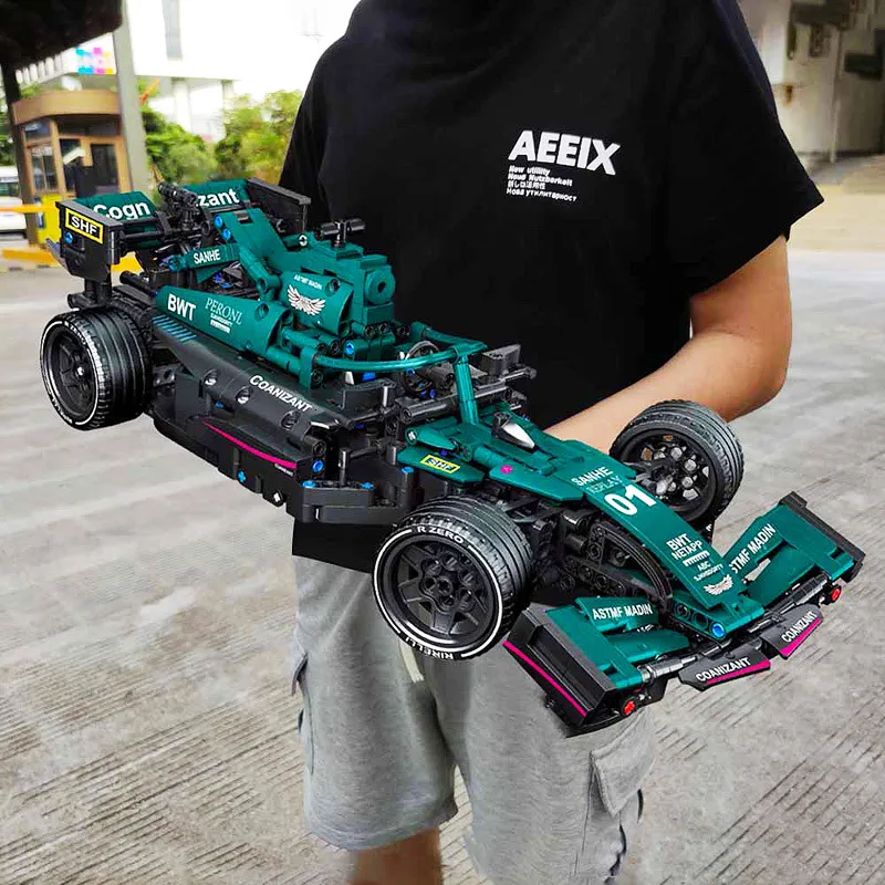 Rc Racing Car Kit High-Tech RC Formula 1 Car Building Kit - Electric Remote Control ...