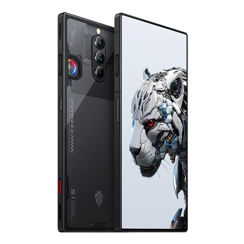 Original Nubia Red Magic 8S Pro+ Gaming 5G Mobiltelefon Smart 16 GB RAM 256 GB 1TB ROM Snapdragon 8 Gen2 50.0MP Android 6.8 "AMOLED Helskärm Fingeravtryck ID FACE -mobiltelefon