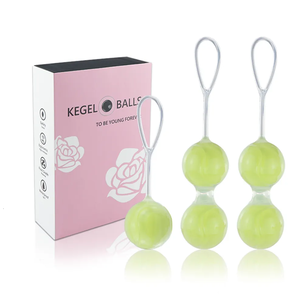 Kit vibratori Kegel Ball di 3 dimensioni Stringere il prolasso interno del pavimento pelvico Massaggiatore Sport Principianti Esercizio Peso 230925