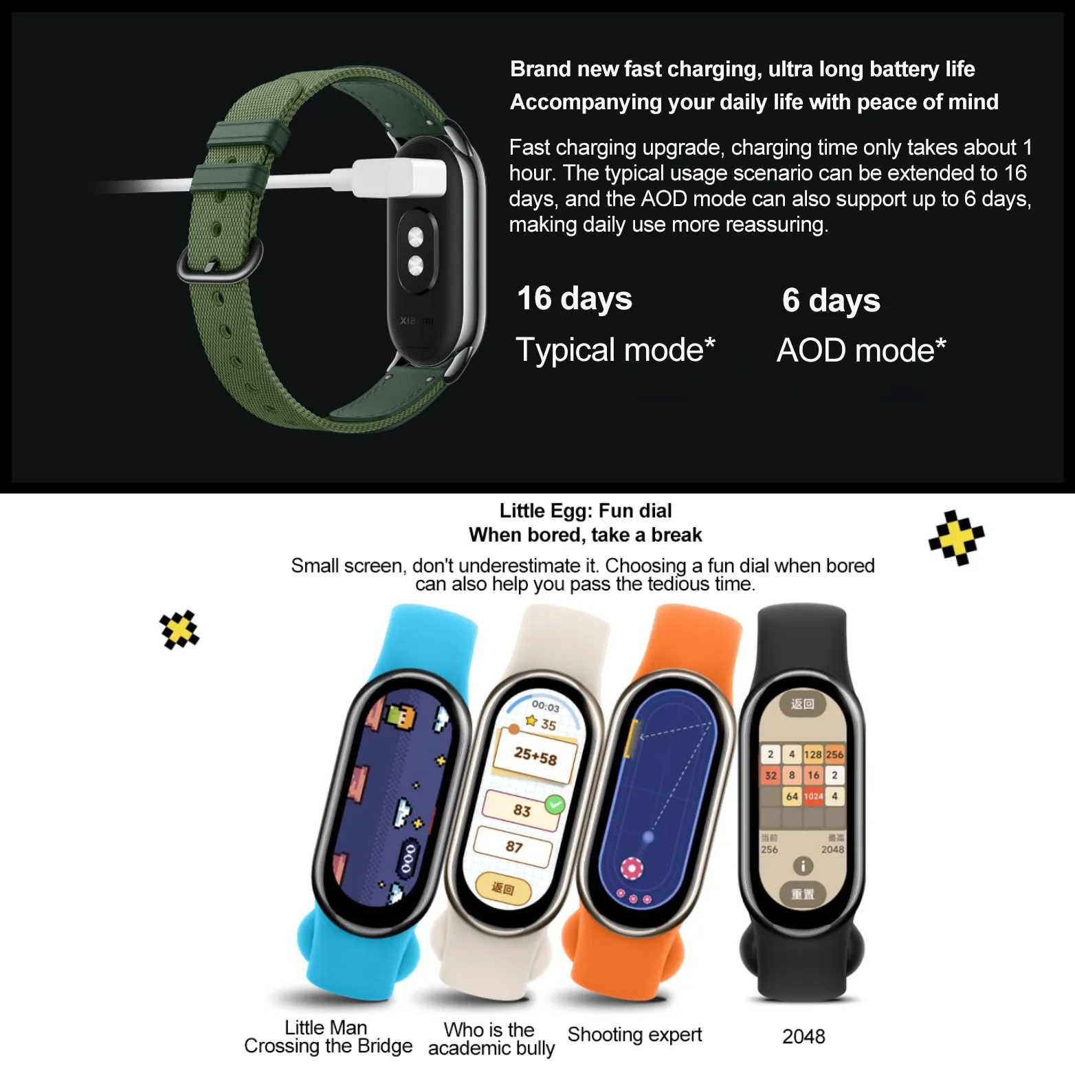Xiaomi Band 8 smart bracelet — Niuxtech