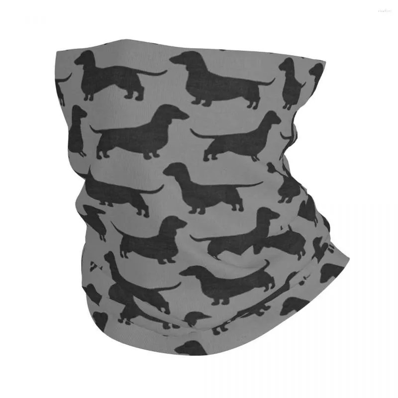 Lenços Dachshund Cão Bandana Pescoço Capa Wiener Salsicha Doxie Máscara Cachecol Multifuncional Headband Pesca Para Homens Adultos