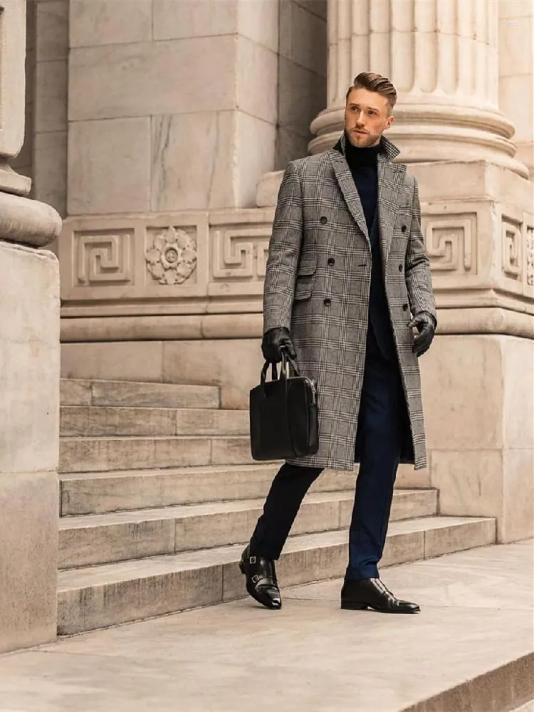 Overcoat mens slim fit sales