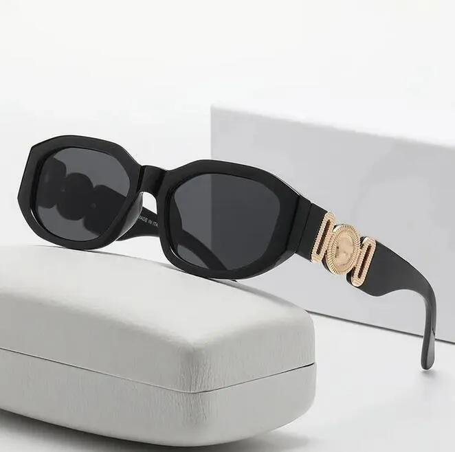 Lunettes de soleil design pour homme femme unisexe lunettes de luxe plage lunettes de soleil rétro petit cadre design de luxe UV400 qualité supérieure avec boîte AAA168