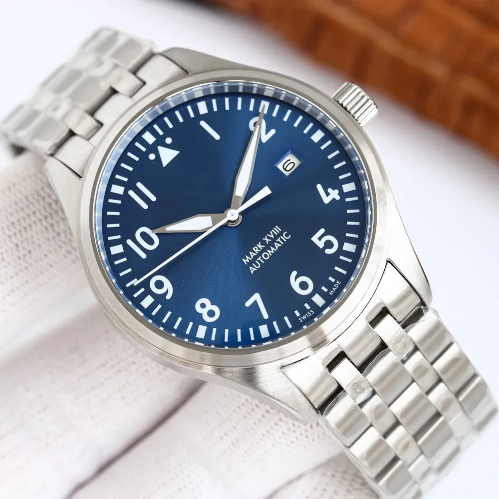 IWC Pilot IW327016 V7 Factory MARK XVIII AAAAA 5A Quality 40mm Automatic Mechanical Bremont Watches For Men With 2892 Movement Gift Box And Steel Band From Whatsapp13271357048 293.59 DHgate.Com