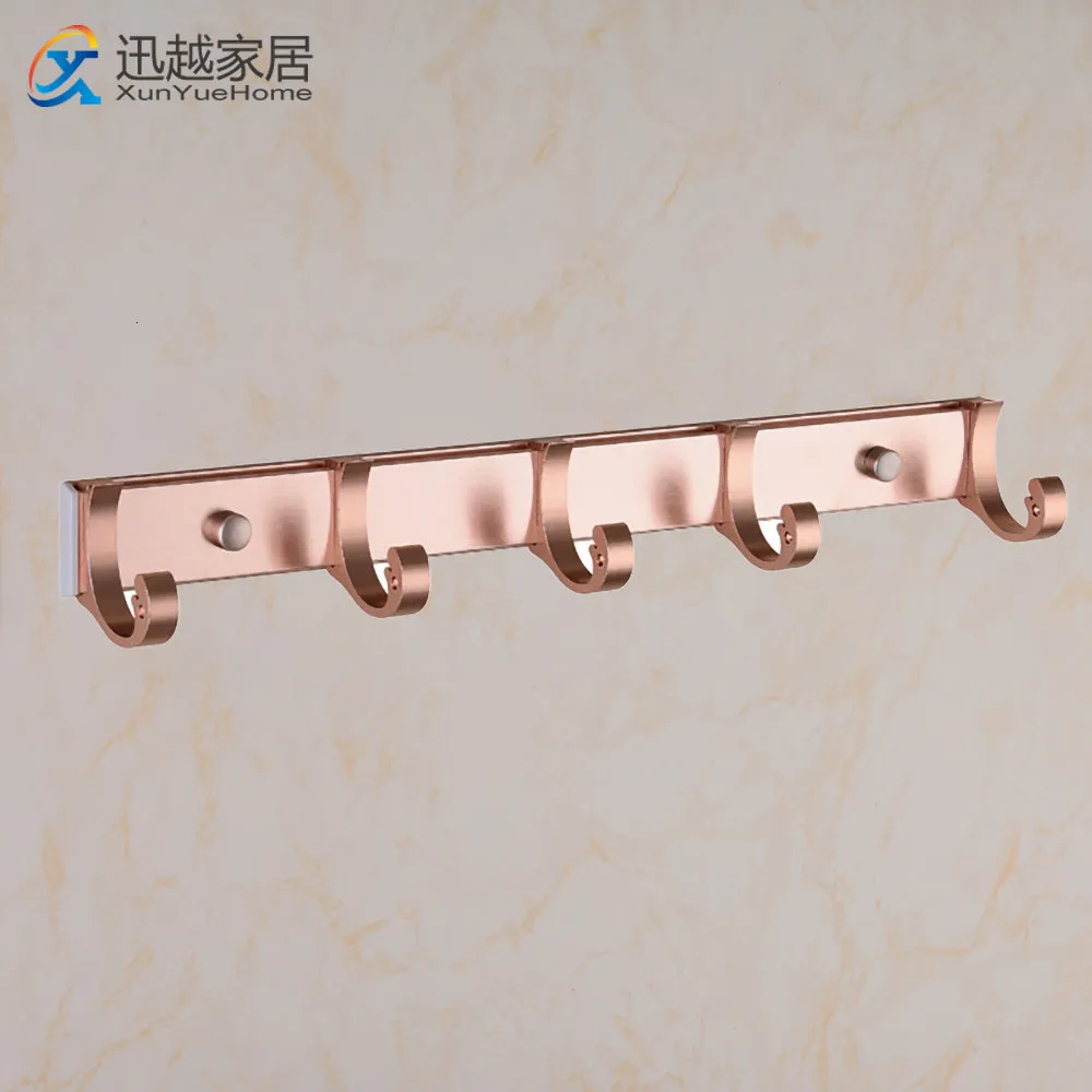 DHgate.com:40cm Rose Gold Aluminum Bath Towel Racks - Wall Mounted Robe ...