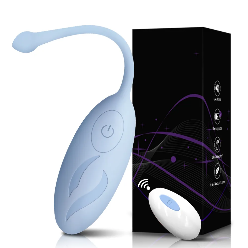 Vibrators Wireless Vibrator Egg Remote Control GSpot Simulator Vagina Ball Kegel Trainer Love Sex Toys Adult Goods for Women 230925