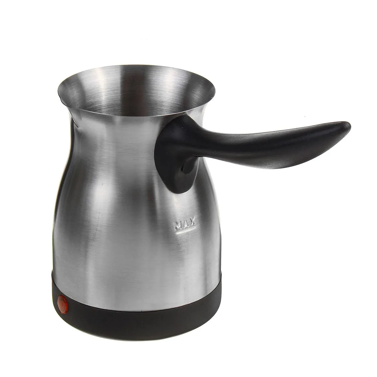 800W Portable Electric Coffee Maker Turkish Greek Coffee Machine Rostfritt stål Separat hemmakontor Espresso Te Moka Pot