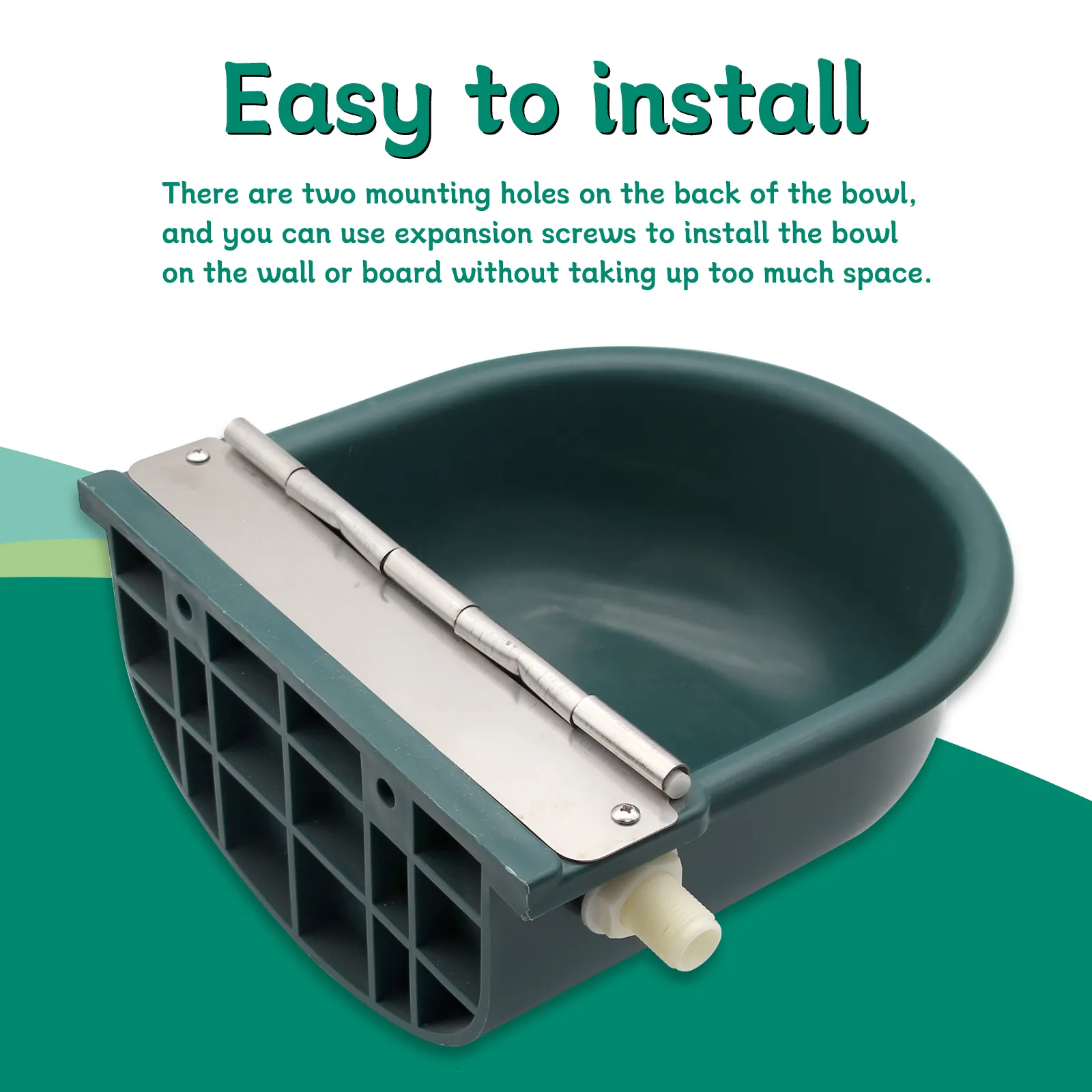 Plastic drinking bowl for cattle Plastic drinking bowl for cattle
