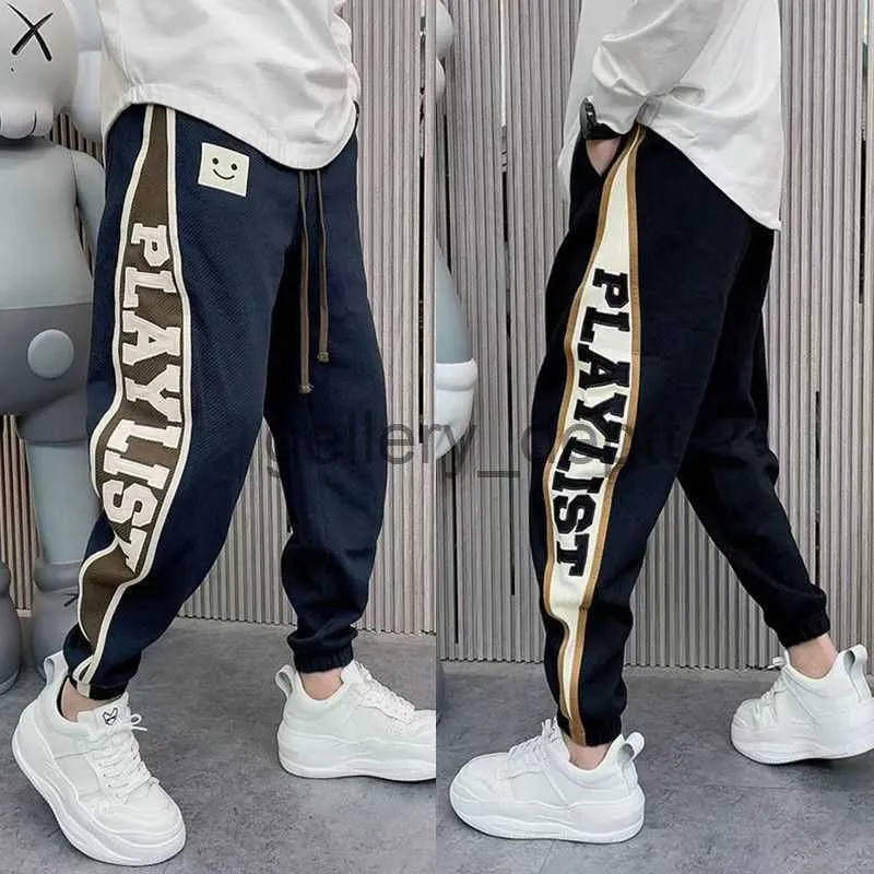 Mens Pants Loose Jogger Sweatpants Letter Print Fashion Hip Hop Streetwear  Korean Style Pants New Luxury Brand Mens Clothing J230926 From 20,85 €