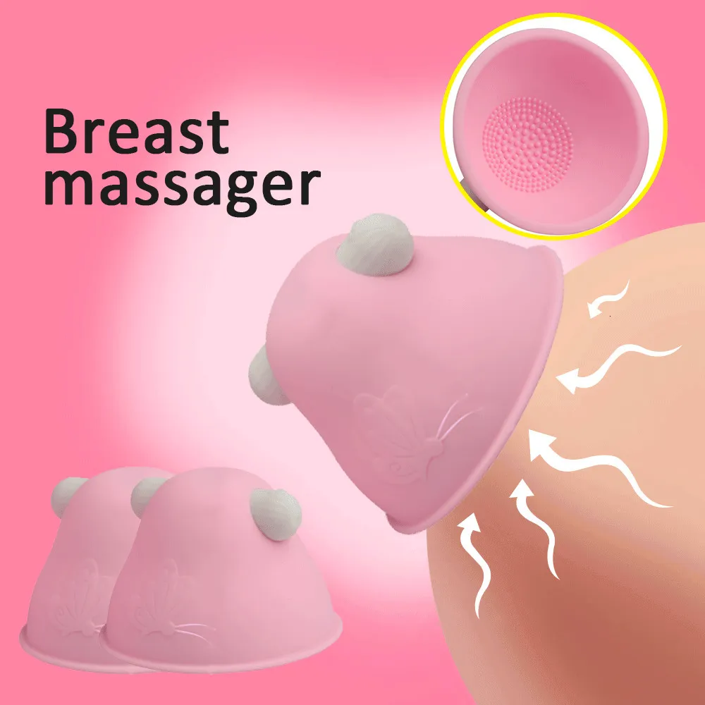 Rechargeable Nipple Sucker Vibrator Breast Massager... From Gou06, $15.72