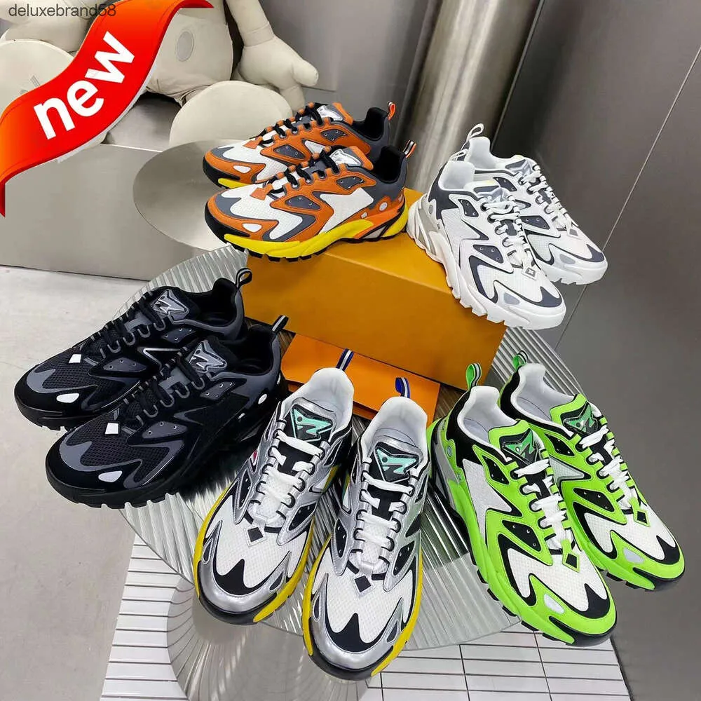 Мужские кроссовки дизайнер -бегун Tatic Sneaker Fashion Luxury White Green Cool Blee Black G Louisslies Luis Louis Louiselies Vuttonlies Viutonlies Vittonl