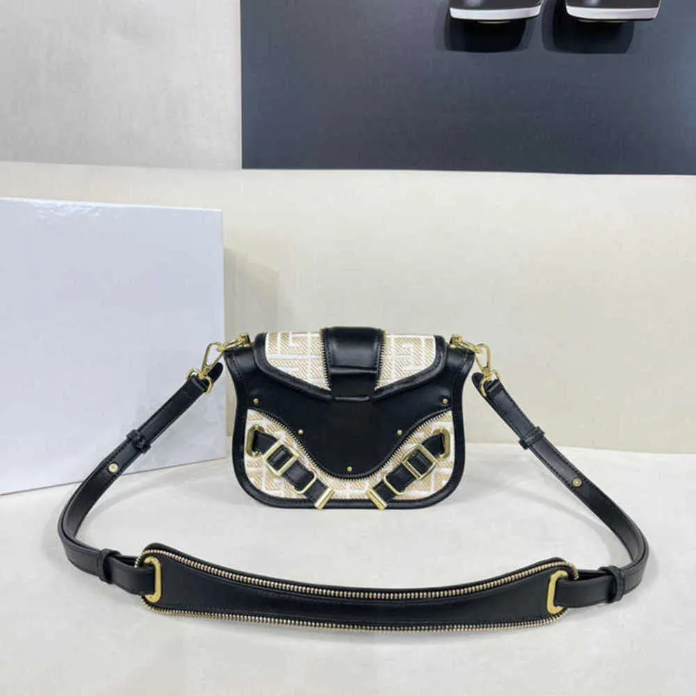 Borse a tracolla Bama Borsa di design di lusso con lettera B Borse semplici di moda Ceossbody Borsa a tracolla con pochette in pelle di alta qualità da donna