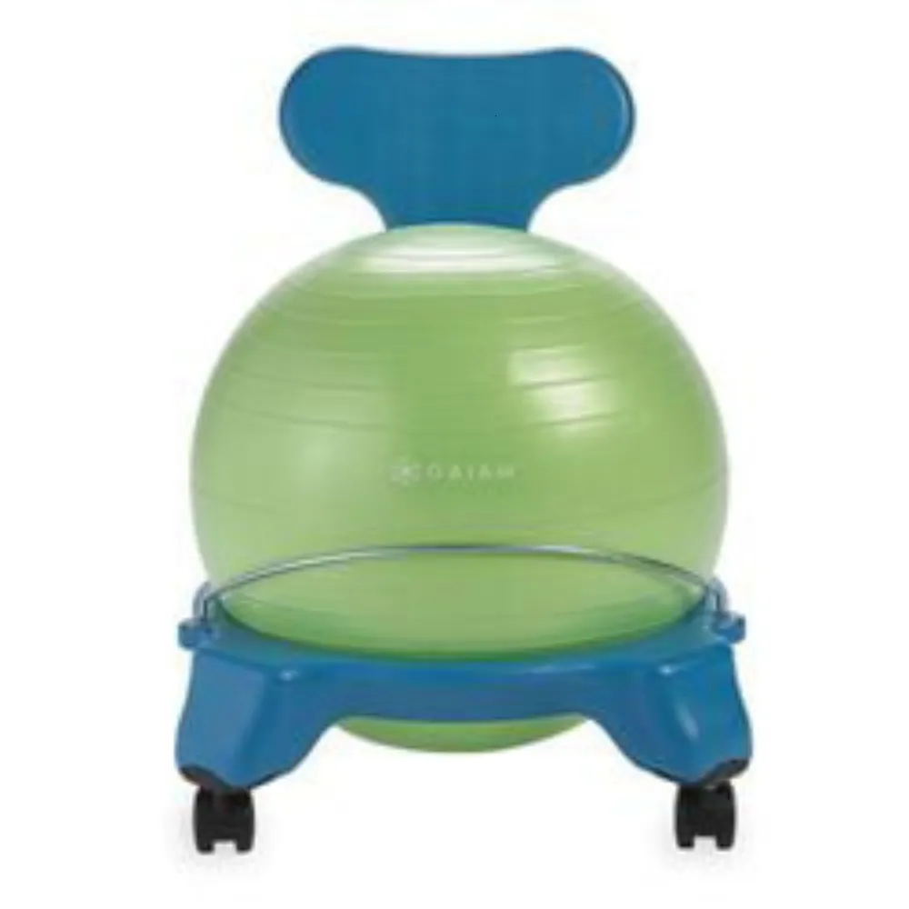 Yoga Balls Kids Balance Ball Chair Blue Accesorios Para Yoga Y Pilates Sport Entertainment Yoga Balls 230925