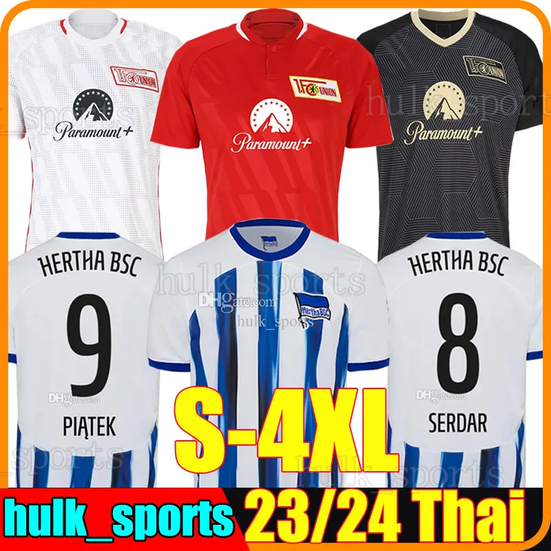 XXXL 4XL 23/24 Hertha BSC voetbalshirts PIATEK 2023 SERDAR REESE DARIDA CUNHA DILROSUN LUKEBAKIO DUDA voetbalshirt Union Berlin FRIEDRICH KRUSE UJAH