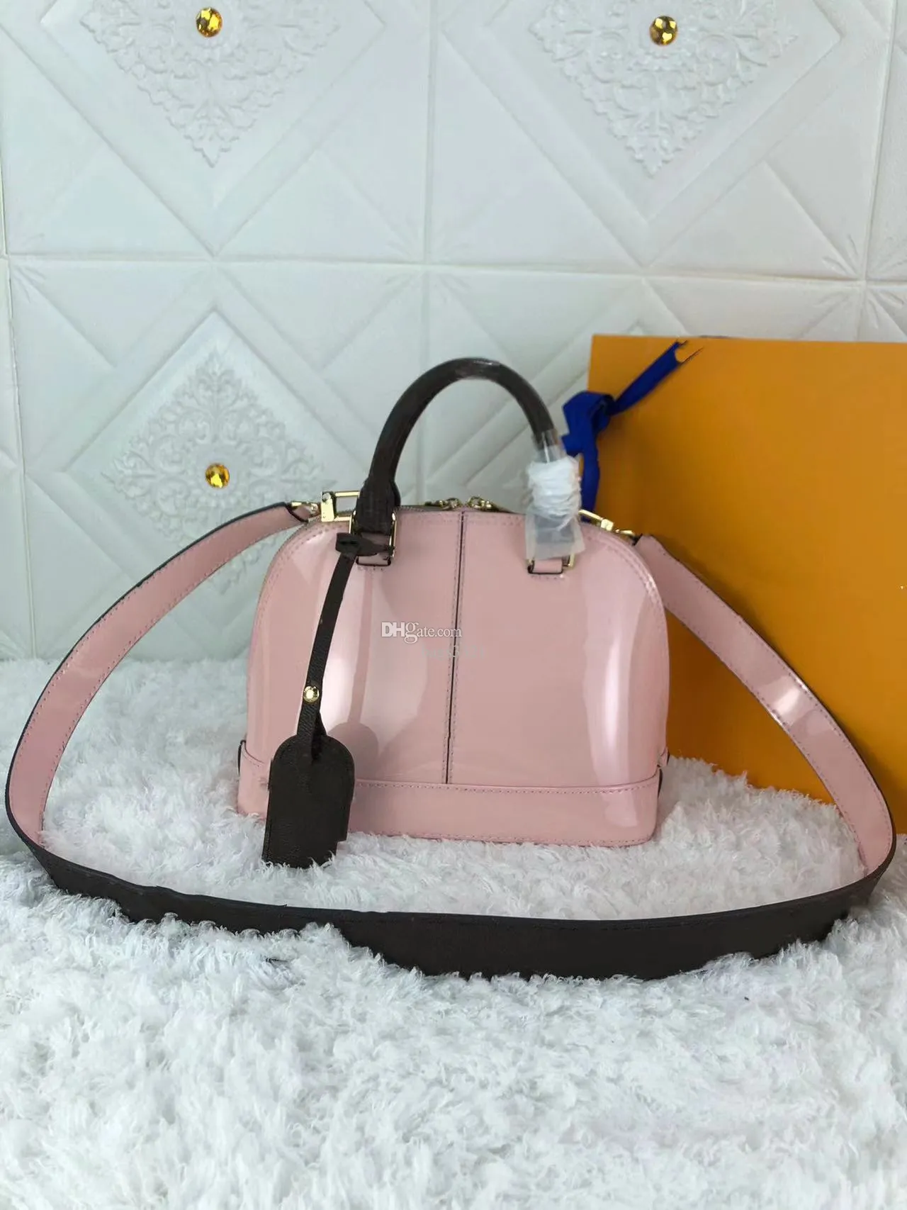 2023 Bolso cruzado de diseñador para mujer, bolso de hombro con correa para el hombro extraíble, Mini bolso de concha 54785