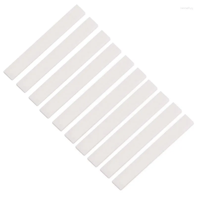 Sieraden Zakjes 10PCS Bone Gitaar String Bridge Zadel Blanks Voor Akoestische Klassieke Mandoline Banjo Ukelele Handgemaakte DIY