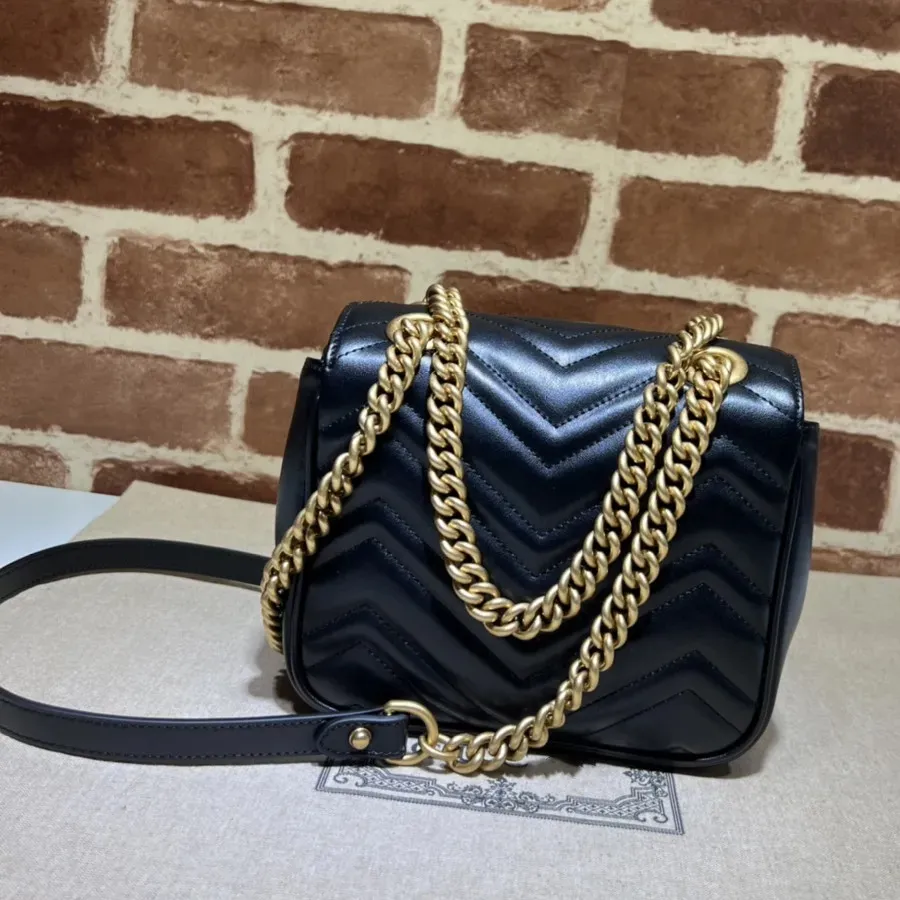 2023 Ladies Fashion Casual Designe Luxury Square Quilting Mini Chain Bag Crossbody Shoulder Bag Totes Handbag Messenger Bag TOP Mirror Quality 739682 Purse