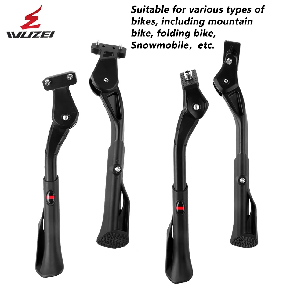 Potences de vélo Béquille de vélo de route VTT réglable 24295 pouces Support de stationnement Support de montagne Support de coup de pied latéral attelle de pied pièce de cyclisme safwqdz 230925