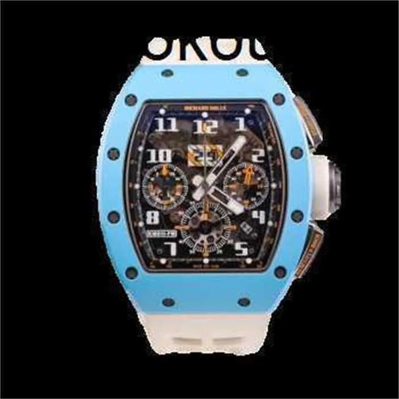 MILLES Watch Automatic SuperClone KV Factory 011 Senaste Edition Edition WristCarbon Fiber Sapphire Ship av FedEx7RMTWO82WO82