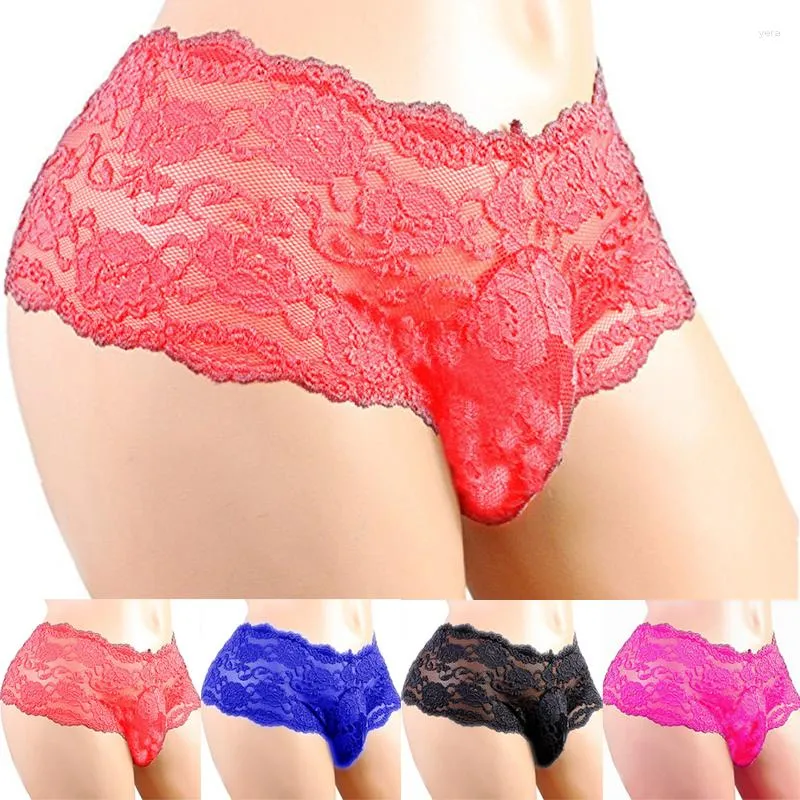Ropa interior 2025 de encaje hombre