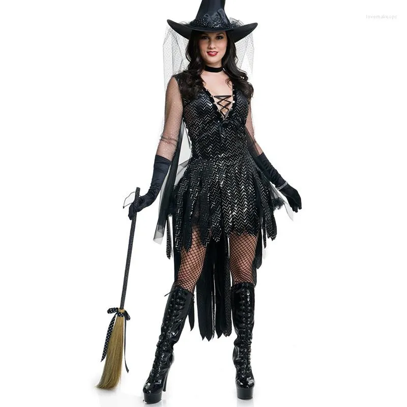 Costume Da Strega Laipelar Donna Costume Sexy Halloween Abo Deluxe Feste Momento Magico Da 16,12 € | DHgate - Foto 11