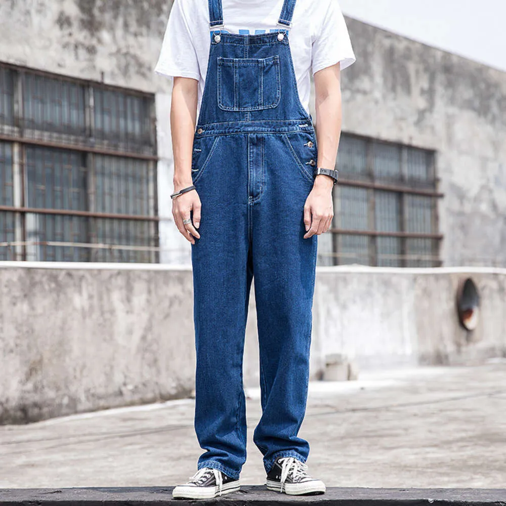 Men's denim jeans jumpsuit overall, Men's Fashion, Bottoms, Jeans on  Carousell