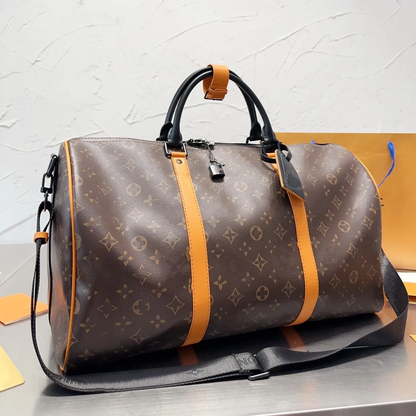 Designer overnight shop bag womens