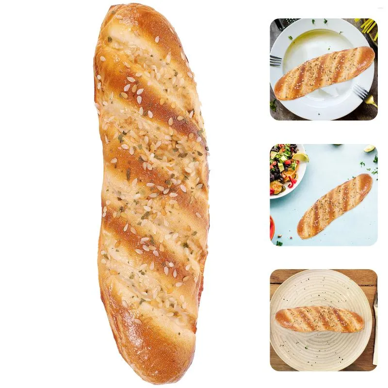 Party Decoration Artificial Bread Simulation Model Display Prop Simulated Fake Food Pu Ornament Decorations Shop Po