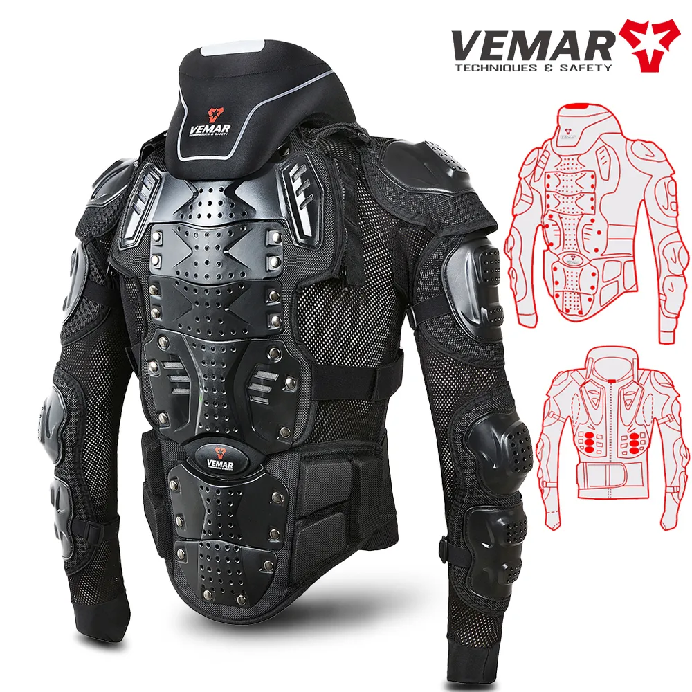 Men's Jackets Top Quality With Armor Coat Motorcycle Jacket Summer Men Women Moto Jacket Riding Racing Gear Full Body Motocross Armor Jacket 230925