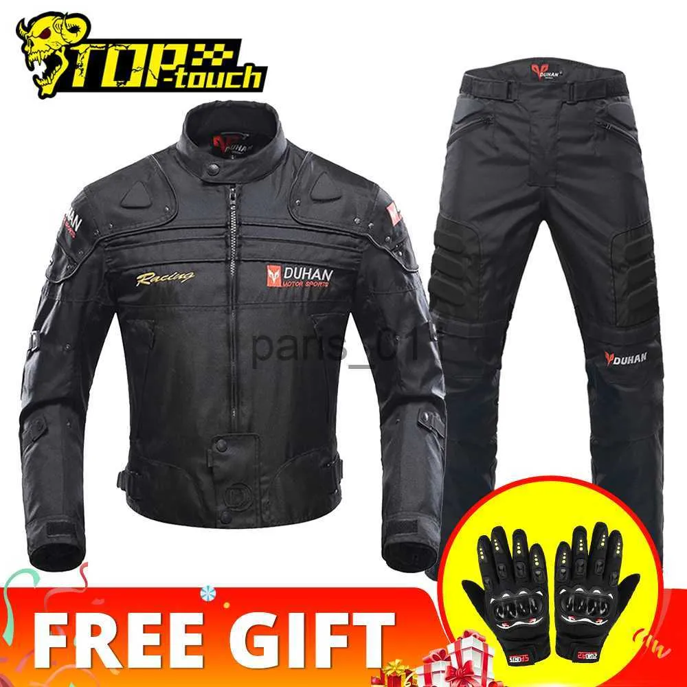 Anderen Kleding DUHAN Motorjassen Heren Rijden Motocross Enduro Racejas Motojas Winddicht Koudbestendig Motorkleding Bescherming x0926