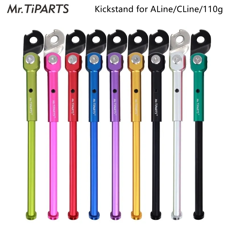 Bike Stems MrTiparts Aluminum Alloy 16 Inch Kickstand for Brompton C Line A sadfwqdz 230925