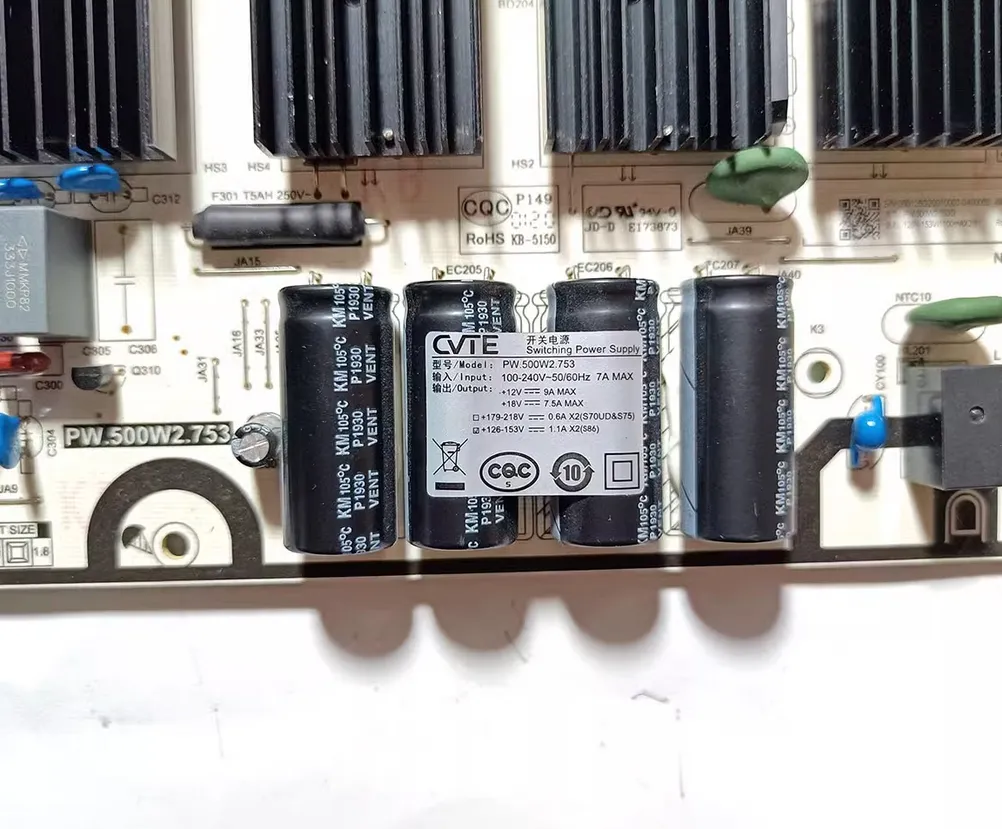 Original Power Board PW.500W2.753 Teaching All In One From