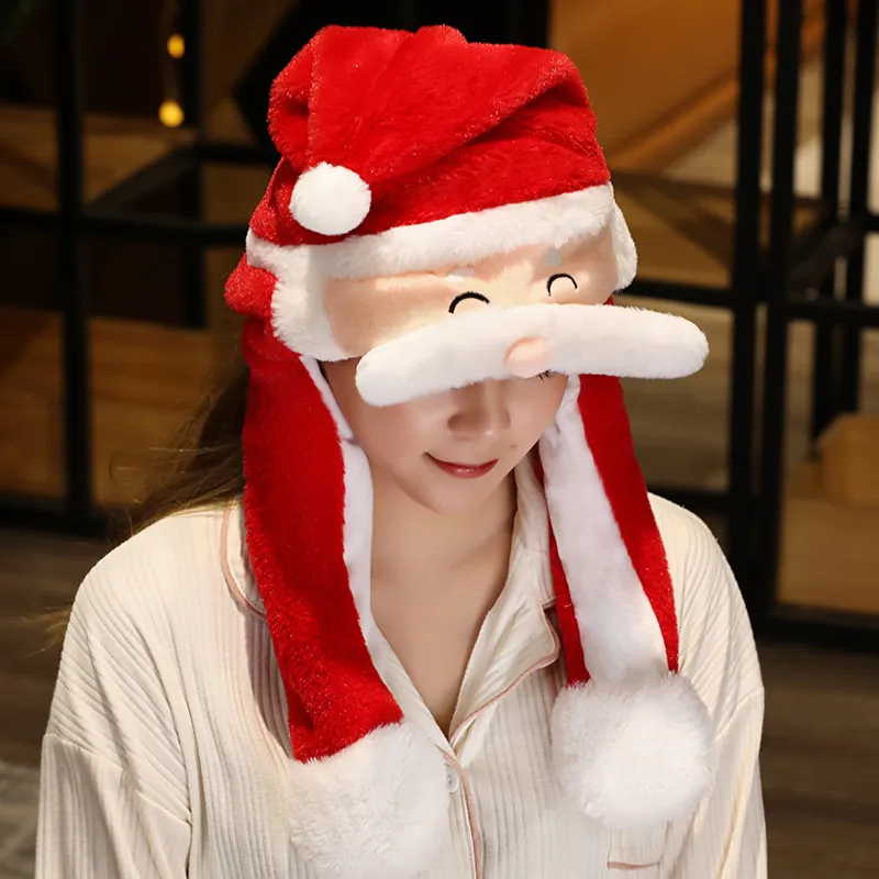1 pièce Femme Mignon Licorne Oreille En Mouvement En Peluche Chapeau Pour  Fête De Noël Costume , Noël Cadeau, Mode en ligne