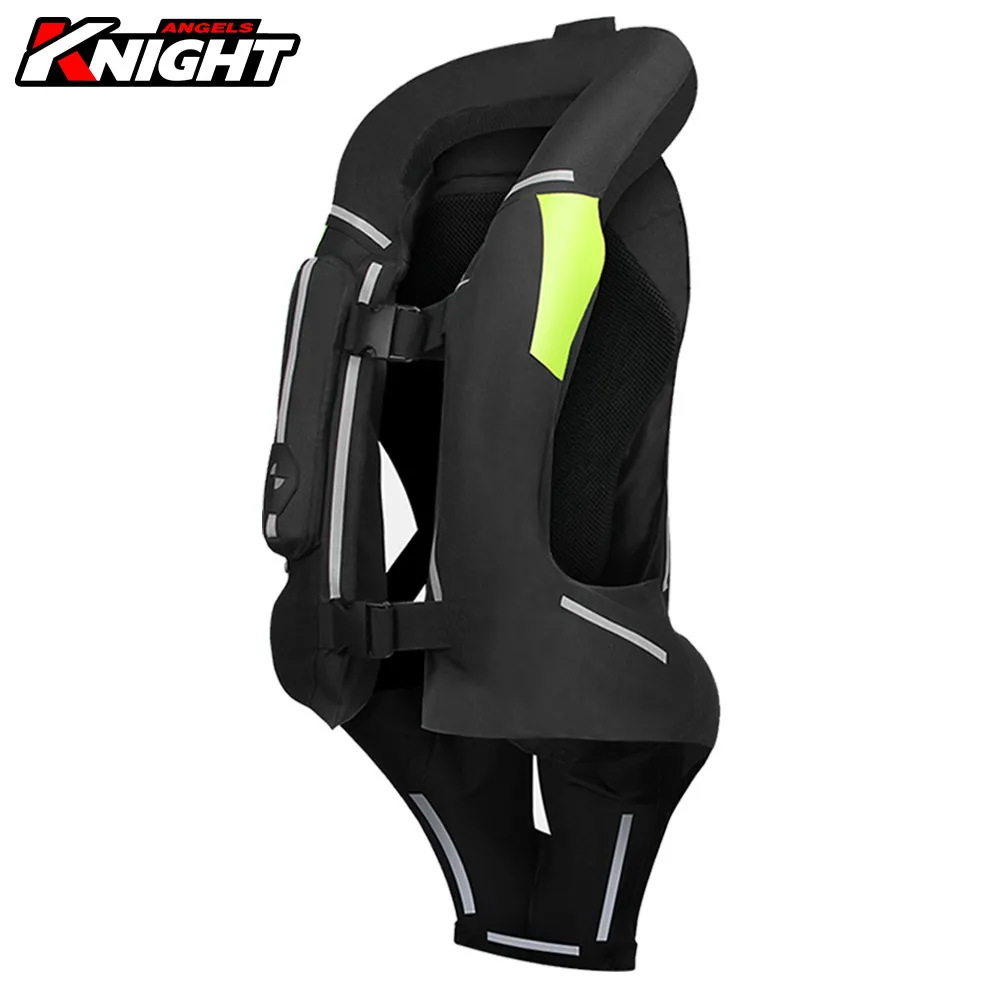 Vestes pour hommes Moto Air-bag Gilet Moto Racing Advanced Air Bag Système Motocross Protection Riding Airbag Veste Réfléchissant Gilet De Sécurité 230925