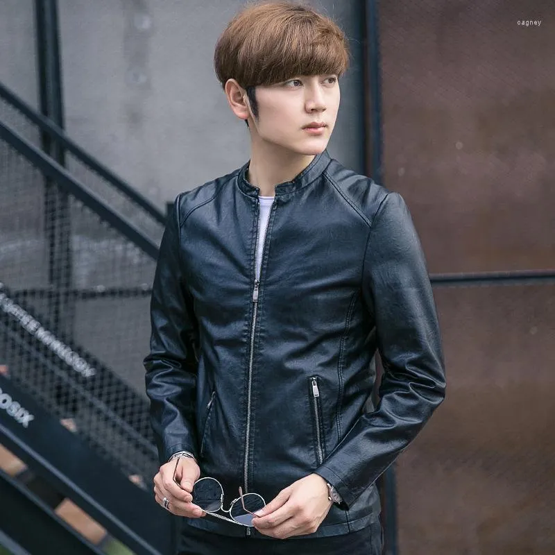 Primark mens top faux leather jacket