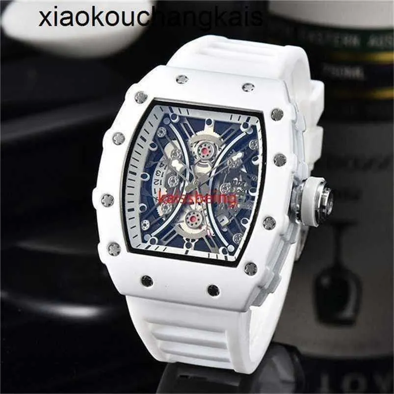 Milles Watch Automatic SuperClone KV Factory hollowed bottom style white waterproofCarbon fiber sapphire Ship By FedexW0ATVPSKVPSK