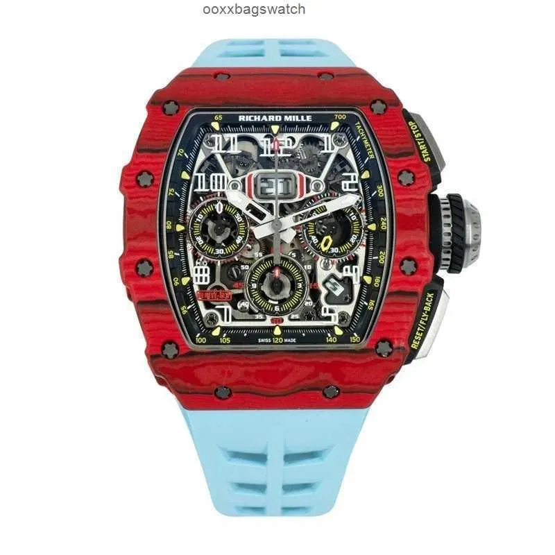 Mills WrIstwatches Richardmill Watches Automatic Mechanical Sports Watches Richardmill Luxury Collection/11-03 Red Devils/mechanical Watch HBMT