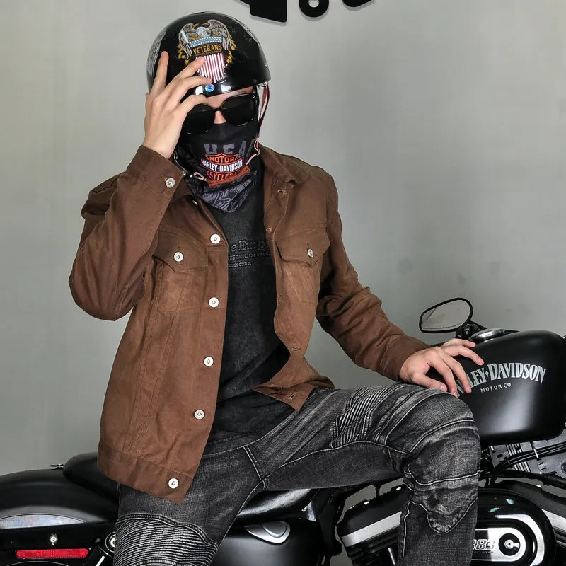 Motorcycle on sale canvas jacket