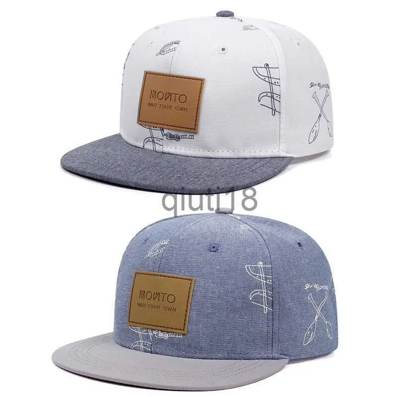 Casquettes de balle Mode Hommes Femmes Baseball Cuir Étiquette Graffiti Lettres Hip Hop Casquettes Chapeau De Soleil Unisexe Snapback Chapeau Casquette Réglable x0927