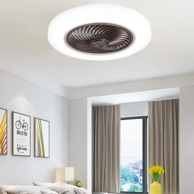 Ventilatore Da Soffitto Con Luce LED 42 Pollici – Silenzioso, Telecomando, 6 Velocità, 3 Temperature Colore, Per Camera Da Letto E Soggiorno (Basso Profilo) - 4