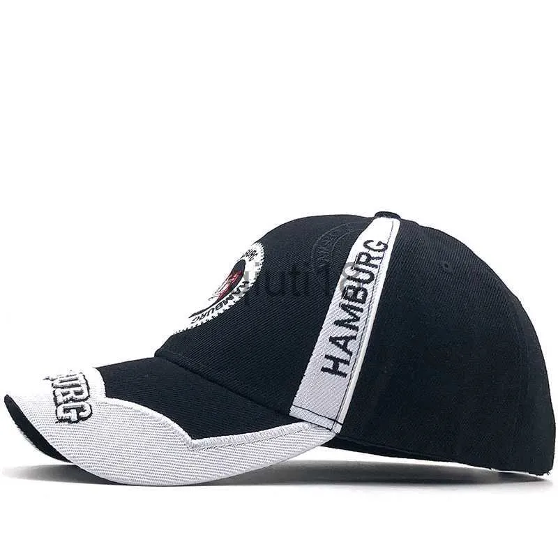 Ball Caps Nowa marka Gorras Hamburg Mężczyznę rybacką baseballową czapkę z Kanady Hat Mens Snens Bone Regulowane Wonmen Baseball Hat Hat Snapback Hat X0927