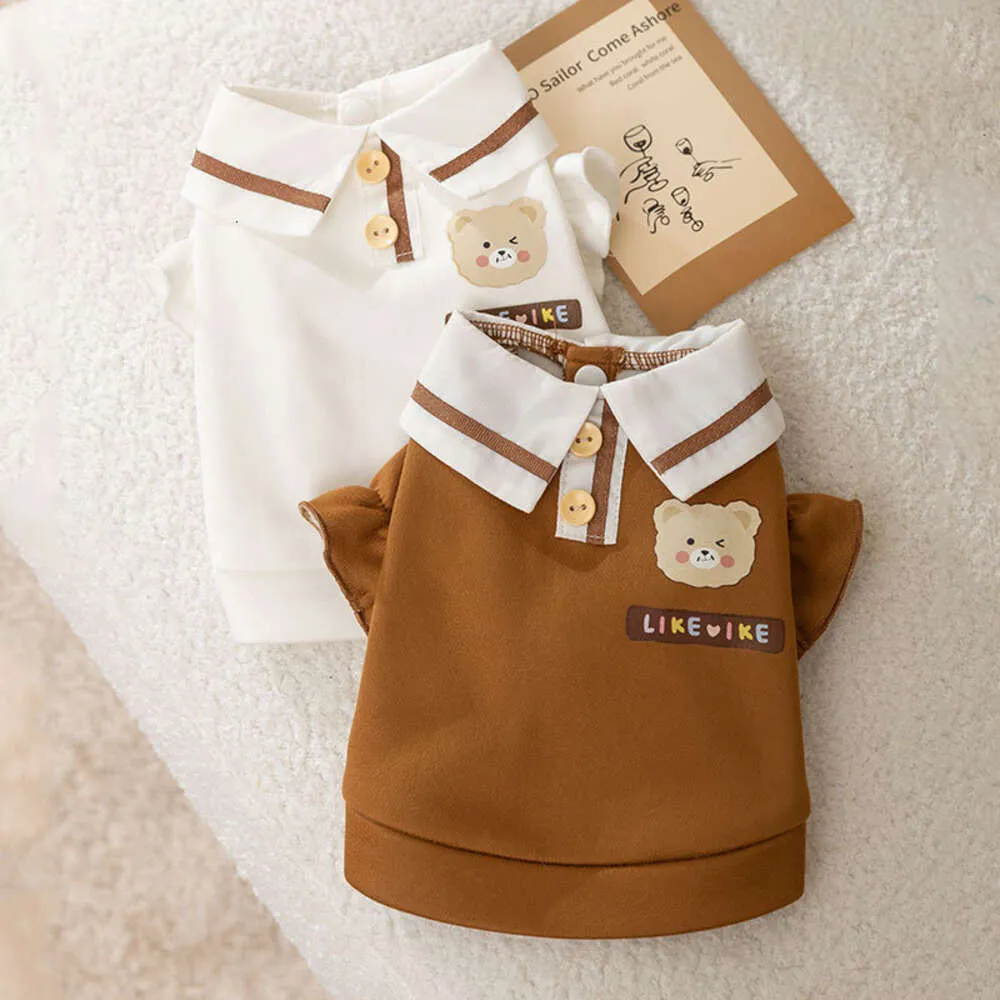 Striped Polo Shirts For Small Dogs Cute And Casual Puppy Baby