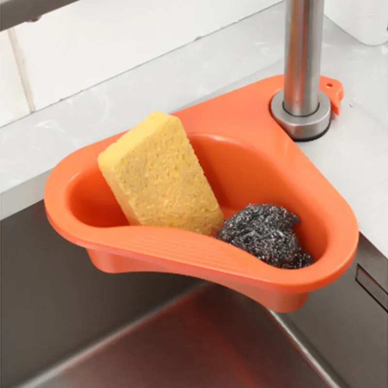 Hooks Multifunctional Hanging Sink Drain Basket Sponge Storage Rack Holder Vegetable Washing Kitchen Organizer Tool Accessories