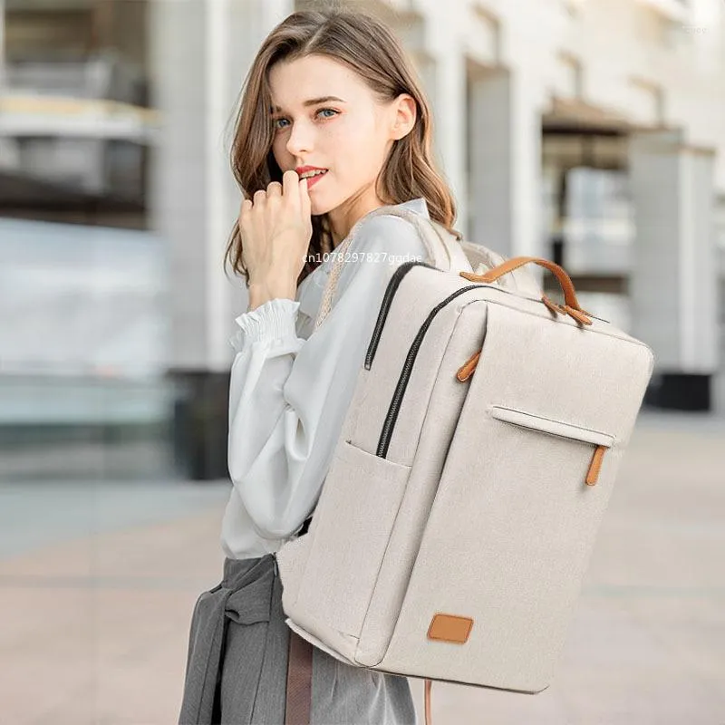 Zaino da viaggio per donna, borsa per aereo multifunzionale, borse per notebook da donna, per campeggio, zaini per laptop leggeri con ricarica USB